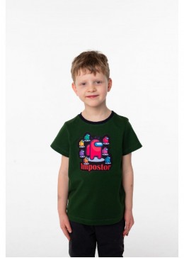 Vidoli футболка хакі для хлопчика Among us B-21379S